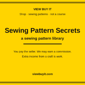 Sewing Pattern Secrets — sewing pattern library