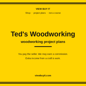Ted’s Woodworking — project plans